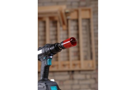 Коронка биметаллическая HAMMER Ф38х38мм 5/8&quot; BiMETALL (224-008) купить в Нижневартовске