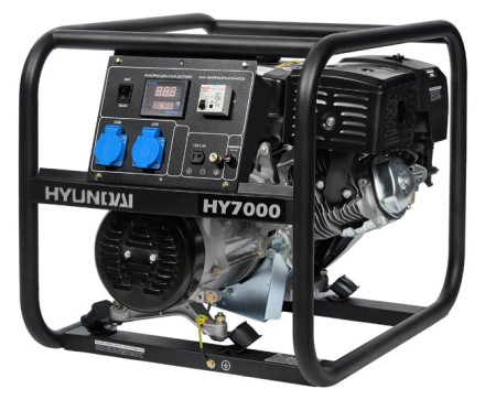 Бензогенератор Hyundai HY 7000 купить в Нижневартовске