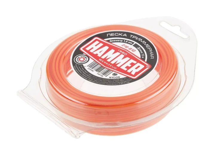 Леска для триммеров HAMMER 216-810 купить в Нижневартовске