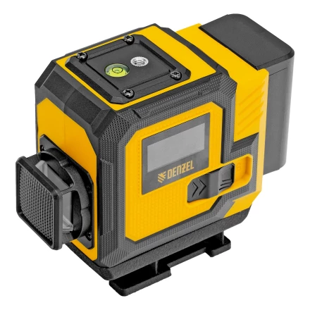 Лазерный уровень мультипризменный DLV-360-3C, 30 м, зеленый луч, Li-Ion 2,4 Aч, кейс// Denzel 35080 купить в Нижневартовске