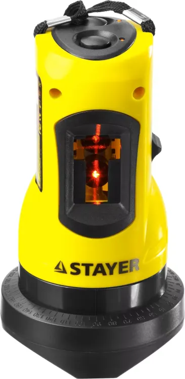 Нивелир лазерный линейный SLL-1, STAYER 34960, дальность 10м, точн. +/-0,5 мм/м 34960 купить в Нижневартовске