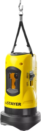 Нивелир лазерный линейный SLL-1, STAYER 34960, дальность 10м, точн. +/-0,5 мм/м 34960 купить в Нижневартовске