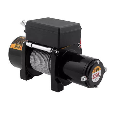 Лебедка автомобильная электрическая Denzel 52022 LB-2200, 2.2 т, 3.3 кВт, 12 В купить в Нижневартовске