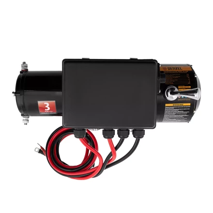 Лебедка автомобильная электрическая Denzel 52022 LB-2200, 2.2 т, 3.3 кВт, 12 В купить в Нижневартовске