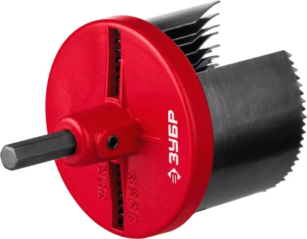 Пила сегментная наборная ЗУБР "МАСТЕР" по дереву, 7 полотен: 26-32-38-45-50-56-63х42 мм 29593-H7-42 купить в Нижневартовске