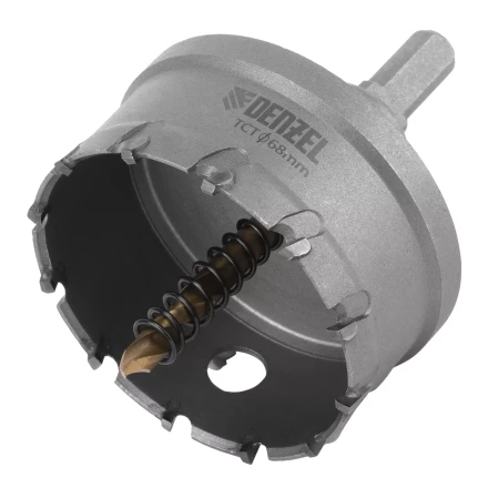 Коронка по металлу твердосплавная, 68 мм Denzel 724019 купить в Нижневартовске