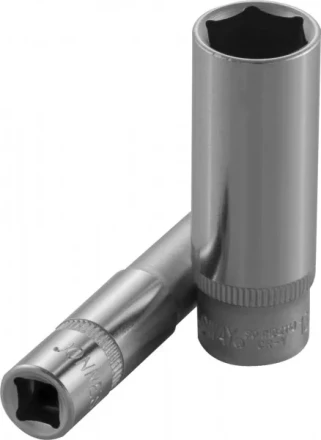Головка торцевая шестигранная 1/4" М10 удлиненная S04HD2110 Jonnesway 47230 купить в Нижневартовске