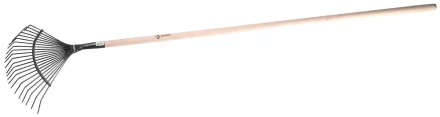 Грабли ЗУБР веерные с черенком, 22 круглых зубца 4-39591 купить в Нижневартовске