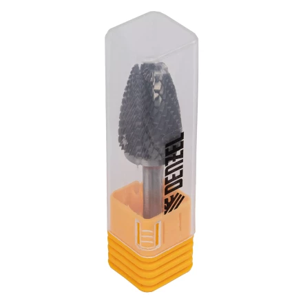 Борфреза по металлу твердосплавная Denzel, параболическая, тип-F, 16 мм 72046 купить в Нижневартовске