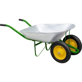 Тачка садовая два колеса грузоподъемность 170 кг объем 78 л PALISAD 689223 купить в Нижневартовске