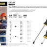 Отвертка STAYER "MASTER", двухкомпонентная рукоятка, магнитный наконечник, PH1x100мм 2510-1-10_z01 купить в Нижневартовске