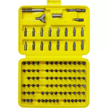 Набор STAYER "MASTER" "SUPER UNIVERSAL": Биты, полный ассортимент стандартных и специальных шлицов, адаптеры, Cr-V, 100 предметов, в боксе 2604-H100 купить в Нижневартовске