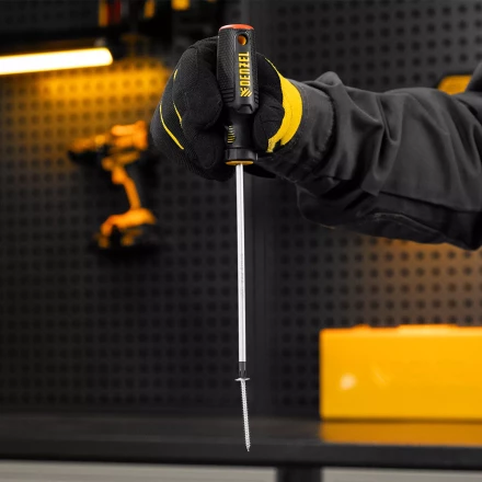 Отвертка, PH1х150 мм, S2, 3к рукоятка Denzel 121767 купить в Нижневартовске