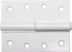 Петля дверная STAYER "MASTER" разъемная, цвет белый, правая, 100мм 37613-100-2R купить в Нижневартовске