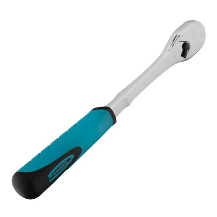 Ключ-трещотка 1/2&quot; Gross 14055, CrV, 90 зубьев, усиленный, хром купить в Нижневартовске