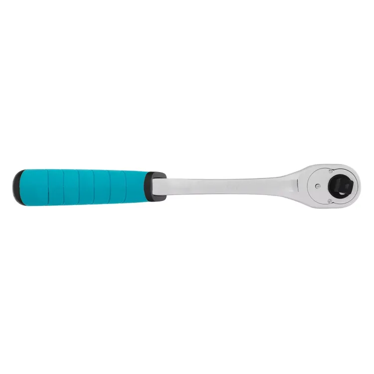 Ключ-трещотка 1/2" Gross 14055, CrV, 90 зубьев, усиленный, хром купить в Нижневартовске
