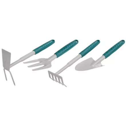 Набор RACO садовый: совок 4207-53481, мотыжка -53486, грабли веерные -53492, вилка посадочная -53496 4225-53/498 купить в Нижневартовске