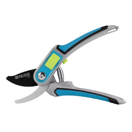 Секатор прямого реза  Palisad, 215 мм, регулировка захвата, трехкомпонентные рукоятки, LUXE, 60460 купить в Нижневартовске