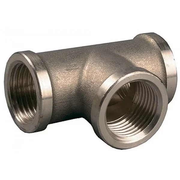 Тройник GENERAL FITTINGS латунь, г/г/г, 1" 51055-1 купить в Нижневартовске
