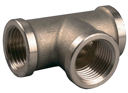 Тройник GENERAL FITTINGS латунь, г/г/г, 1&quot; 51055-1 купить в Нижневартовске