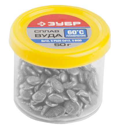 Сплавы ВУДА (Sn12.5Pb25Cd125Bi50) серия Без серии купить в Нижневартовске