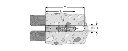 Дюбели распорные промфасовка серия МАСТЕР купить в Нижневартовске
