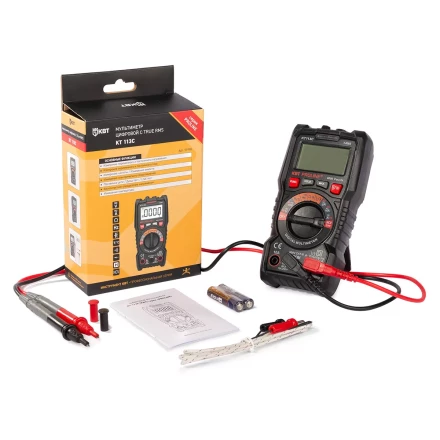Мультиметр цифровой КВТ KT 113С с True RMS (91918) купить в Нижневартовске