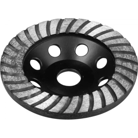 Чашка ЗУБР алмазная сегментированная, высота 22,2мм, 125мм 33371-125 купить в Нижневартовске