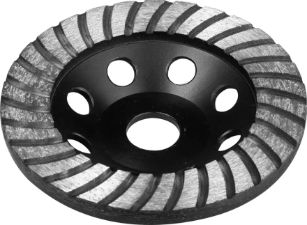 Чашка ЗУБР алмазная сегментированная, высота 22,2мм, 125мм 33371-125 купить в Нижневартовске