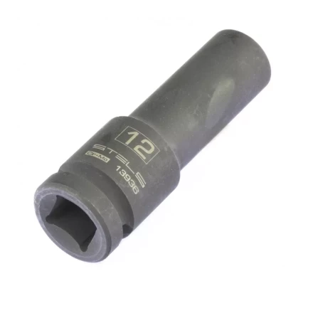 Головка ударная удлиненная шестигранная 12 мм 1/2" CrMo Stels 13936 купить в Нижневартовске