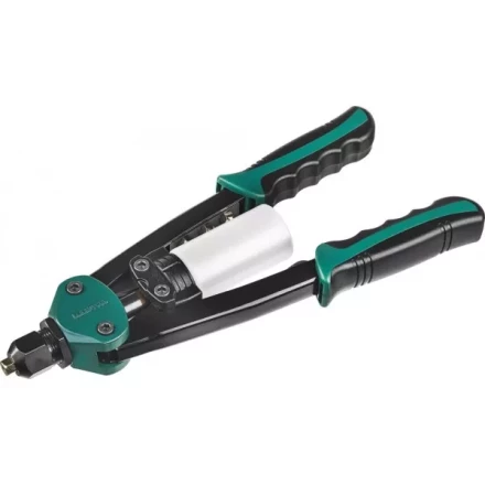 Заклепочник двуручный силовой компактный, KRAFTOOL "MaxKraft-64" 31160, для заклёпок d=3,2-6,4 мм из Al, стали, нерж стали, усил литой корпус 31160 купить в Нижневартовске