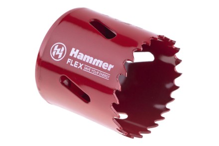 Коронка биметаллическая HAMMER Ф44х38мм 5/8&quot; BiMETALL (224-009) купить в Нижневартовске