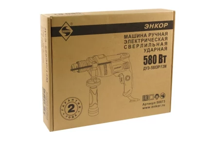 Дрель ударная ДУЭ-580ЭР/13М 50073 купить в Нижневартовске