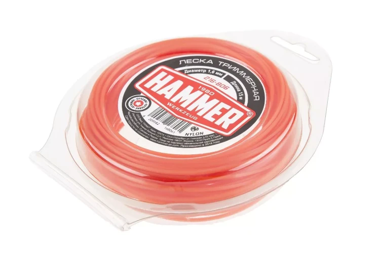 Леска для триммеров HAMMER 216-806 купить в Нижневартовске