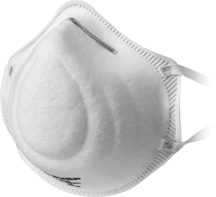 ЗУБР Ф-80, класс защиты FFP1, коническая, фильтрующая полумаска (11169) купить в Нижневартовске