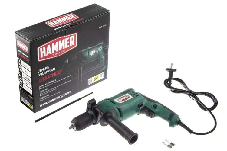 Дрель ударная HAMMER UDD780B купить в Нижневартовске