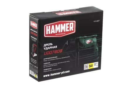 Дрель ударная HAMMER UDD780B купить в Нижневартовске