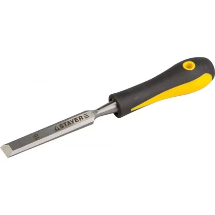 Стамеска с двухкомпонентной ручкой, 16мм, STAYER Profi 18205-16 купить в Нижневартовске