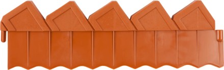 Ограждение для клумб GRINDA, 288см, цвет коричневый 8-422303_z01 купить в Нижневартовске