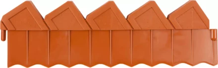 Ограждение для клумб GRINDA, 288см, цвет коричневый 8-422303_z01 купить в Нижневартовске