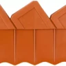 Ограждение для клумб GRINDA, 288см, цвет коричневый 8-422303_z01 купить в Нижневартовске