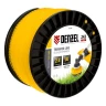 Леска для триммера витой квадрат, 2,4мм х 243м, на DIN катушке FLEX CORD// Denzel 96298 купить в Нижневартовске