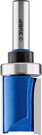 ЗУБР 28.6 x 38 мм, хвостовик 12 мм, фреза пазовая прямая с верхним подшипником, Профессионал (28756-28.6-38-12) купить в Нижневартовске