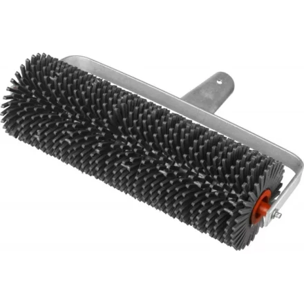 Валик игольчатый ЗУБР "МАСТЕР" по бетону на металлической рамке, под удлинитель, пластмассовые иглы 27мм, 105х300мм 03954-30 купить в Нижневартовске