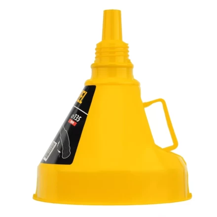 Воронка пластиковая 135 мм с металлическим ситом и гибким наконечником Denzel 537209 купить в Нижневартовске