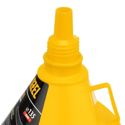 Воронка пластиковая 135 мм с металлическим ситом и гибким наконечником Denzel 537209 купить в Нижневартовске