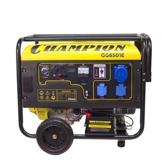 Генератор бензиновый CHAMPION GG6501E + ATS купить в Нижневартовске