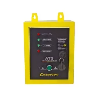 Генератор бензиновый CHAMPION GG6501E + ATS купить в Нижневартовске