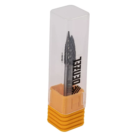 Борфреза по металлу твердосплавная Denzel, параболическая заостренная, тип-G, 8 мм, 72047 купить в Нижневартовске