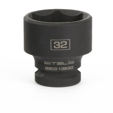 Головка ударная шестигранная 32 мм 1/2&quot; CrMo  Stels 13930 купить в Нижневартовске